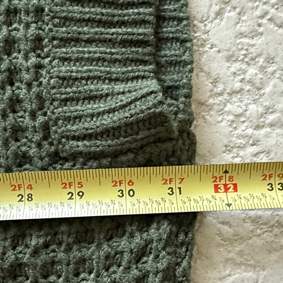 Chic Dark Green Mock Turtleneck Sweater - Picture 7 of 9